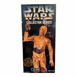 Star Wars Collector Series C3PO 12" Action Figure Rebel Alliance 1997 Kenner New